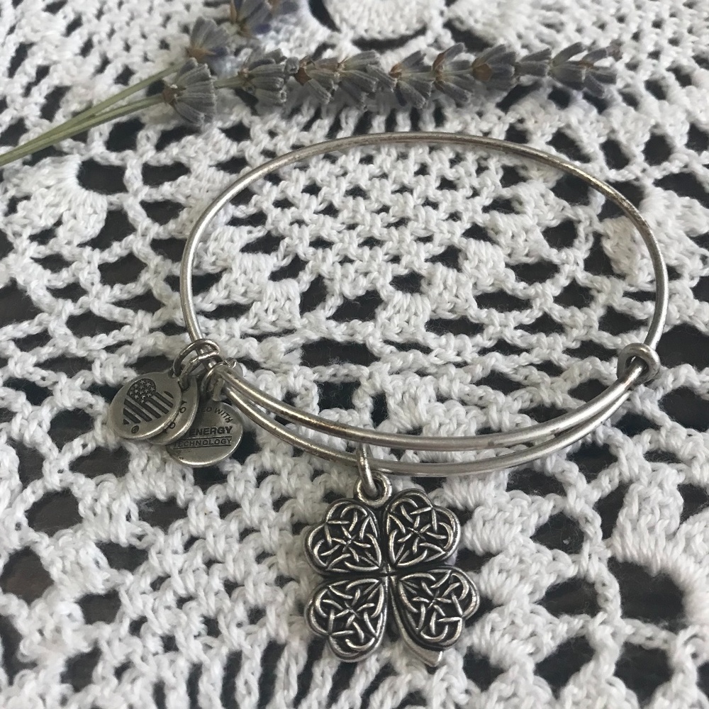 Alex and Ani Four Leaf Clover Bracelet